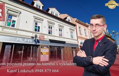 Üzlethelyiségek az bérlés a Poprad