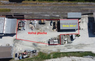 Kereskedelmi zóna az bérlés a Kostoľany nad Hornádom
