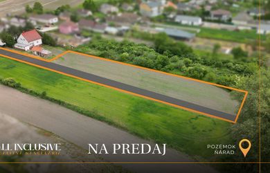Telek családi háznak az eladás a Ňárad