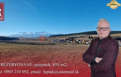 Telek családi háznak az eladás a Kežmarok