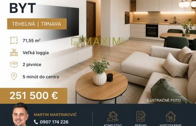 3 szobás lakás az eladás a Trnava