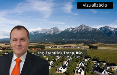 Telek családi háznak az eladás a Veľký Slavkov